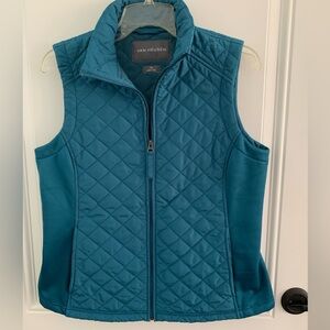 Van Heusen Women's Turquoise Blue Quilted Vest